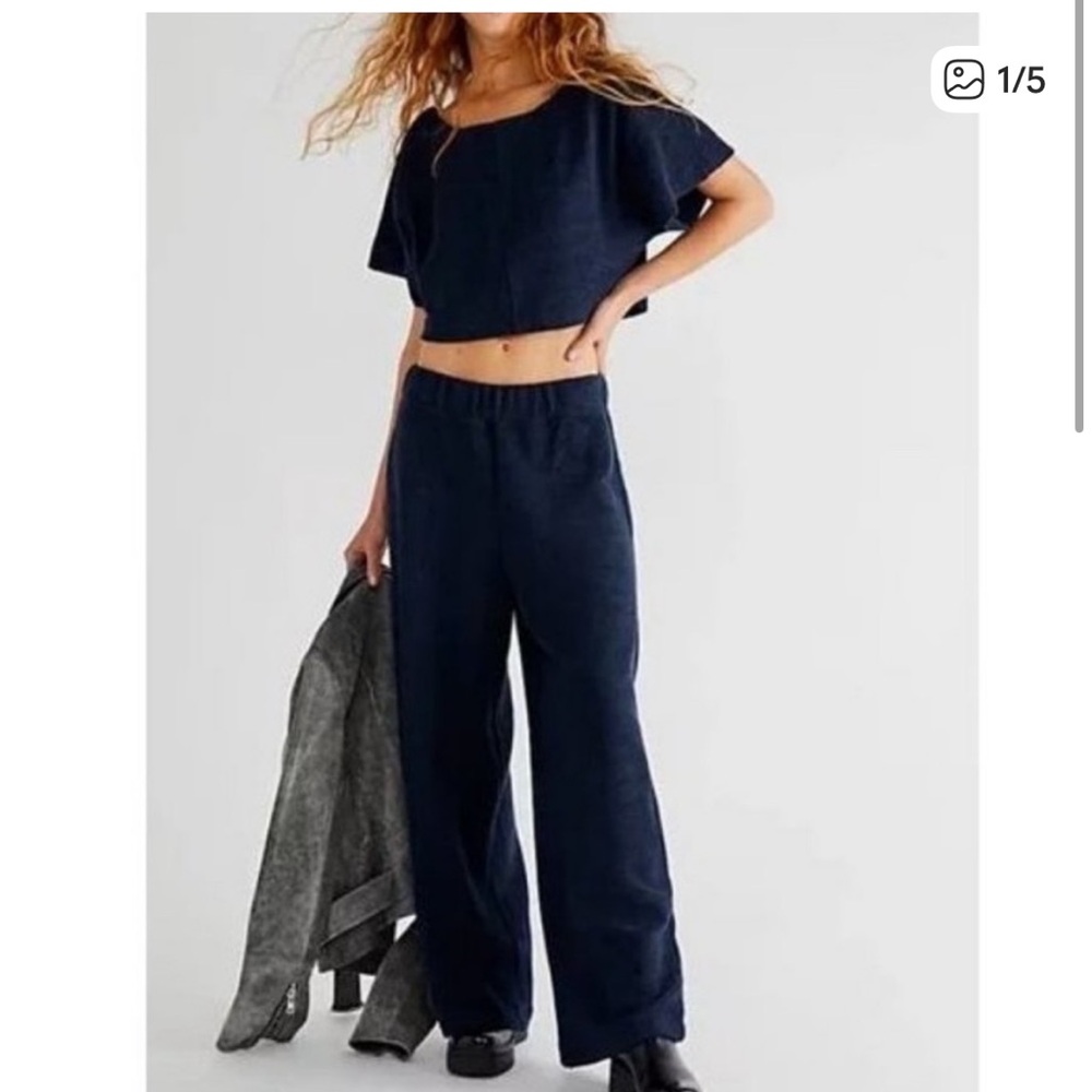 NWT Free People changing tides set in midnight xs